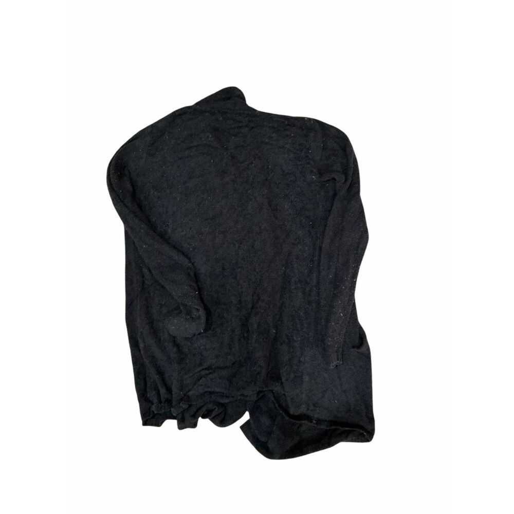 Barefoot Dreams Women's Size XXS/XS Black Cozy Chic Cardigan Sweater Plush Cozy